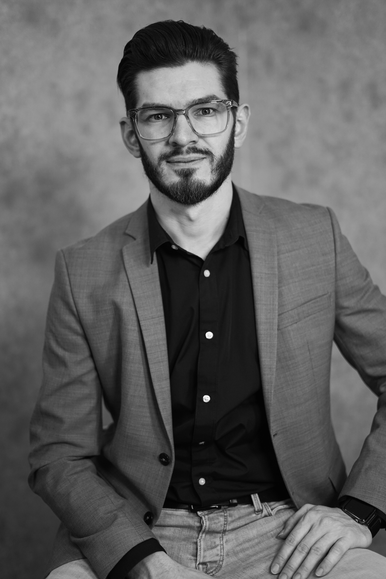 Berater Klaus Unruh im Gespräch mit Unternehmer